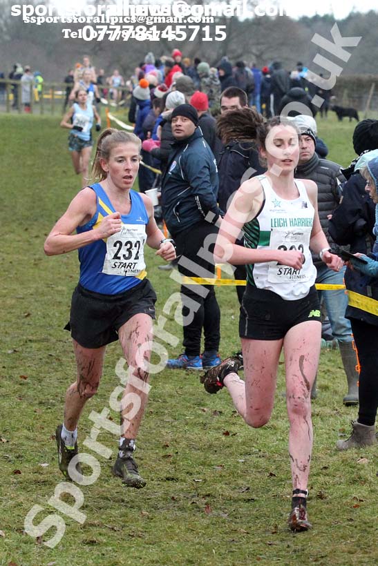 Senior womens Northern Cross Country Champs., Camp Hill Estate, Kirklington.  Photo: David T. Hewitson/Sports for All Pics